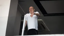 SP - SANTOS - 23/07/2023 - BRASILEIRO A 2023, SANTOS X BOTAFOGO - Andres Rueda presidente do Santos durante partida contra o Botafogo no estadio Vila Belmiro pelo campeonato Brasileiro A 2023. Foto: Abner Dourado/AGIF