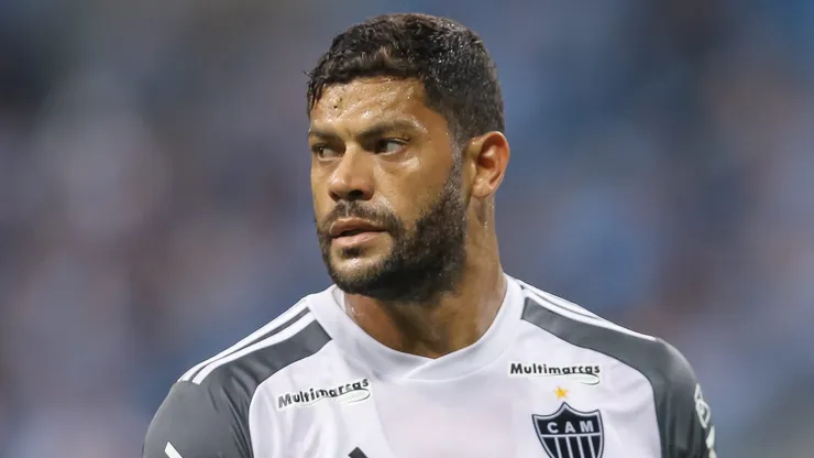RS - PORTO ALEGRE - 22/07/2023 - BRASILEIRO A 2023, GREMIO X ATLETICO-MG - Hulk jogador do Atletico-MG durante partida contra o Gremio no estadio Arena do Gremio pelo campeonato Brasileiro A 2023. Foto: Pedro H. Tesch/AGIF