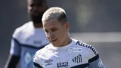 Foto: Divulgação Flickr Santos/Raul Baretta - Soteldo dá declaração no Santos