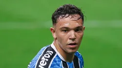 Pepe jogador do Grêmio durante partida contra o Bahia na Arena do Grêmio pelo campeonato Brasileiro A 2020. Foto: Fernando Alves/AGIF