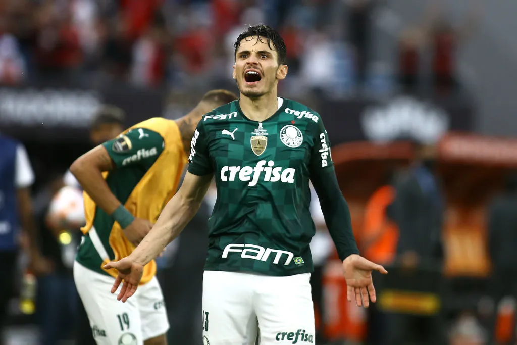 Rapahel Veiga é o cobrador oficial do Palmeiras em 2025. Foto: Ernesto Ryan/Getty Images)
