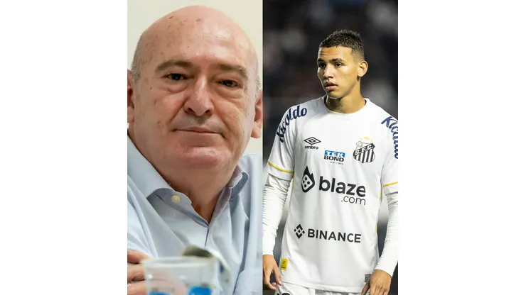 Divulgação - Rueda confirmou futuro de joia santista