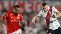 Foto: Fotobairesarg/AGIF - Lance da partida entre River Plate e Internacional no estadio Monumental de Nunez pelo campeonato Libertadores 2023.