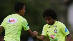Foto: Fernando Soutello/AGIF - Luiz Gustavo e Willian