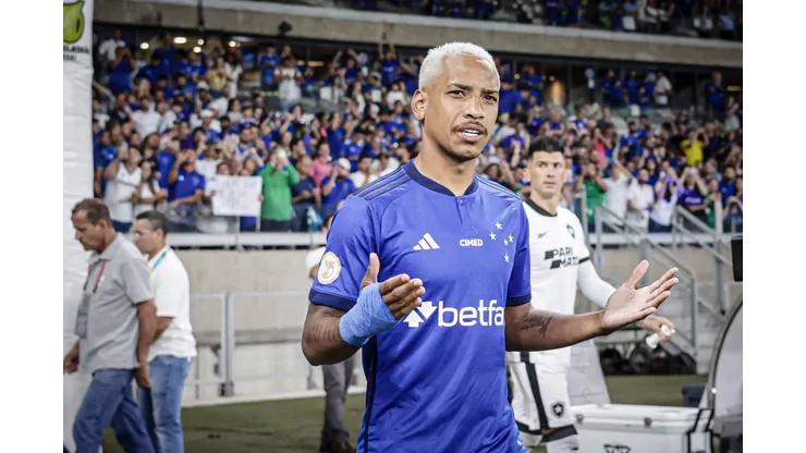 Staff Images/Cruzeiro. Situação de Matheus Pereira acende sinal de alerta no Cruzeiro