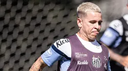 Fotos: Raul Baretta/ Santos FC - Soteldo foi visto nos treinamentos hoje (7).