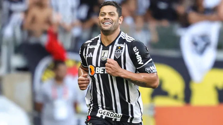 MG - BELO HORIZONTE - 02/07/2023 - BRASILEIRO A 2023, ATLETICO-MG X AMERICA-MG - Hulk jogador do Atletico-MG comemora seu gol durante partida contra o America-MG no estadio Mineirao pelo campeonato Brasileiro A 2023. Foto: Gilson Lobo/AGIF
