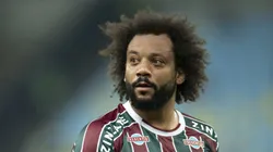 Marcelo em ação contra o Flu