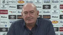 Reprodução/Santos TV. Rueda não perde tempo e procura substituto de Turra no Santos