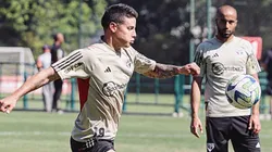Divulgação/São Paulo FC - James está treinando