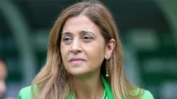 SP - SAO PAULO - 09/04/2023 - PAULISTA 2023, PALMEIRAS X AGUA SANTA - Leila Pereira presidente do Palmeiras antes da partida entre Palmeiras e Agua Santa no estadio Arena Allianz Parque pelo campeonato Paulista 2023. Foto: Marcello Zambrana/AGIF