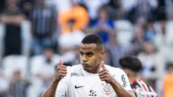 SP - SAO PAULO - 14/05/2023 - BRASILEIRO A 2023, CORINTHIANS X SAO PAULO - Murilo jogador do Corinthians durante partida contra o Sao Paulo no estadio Arena Corinthians pelo campeonato BRASILEIRO A 2023. Foto: Abner Dourado/AGIF