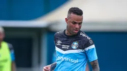 Foto: Lucas Uebel/ Grêmio FBPA - Luan durante treino do Imortal