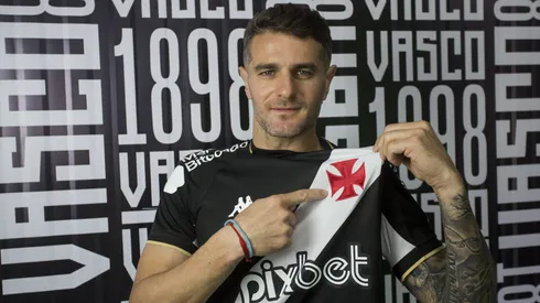 Foto: Divulgação/Twitter Vasco/ Daniel Ramalho. Pablo Vegetti é o novo reforço do Gigante da Colina