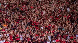 Foto: Divulgação/Flamengo. Torcida Rubro Negra apoiando time