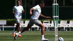 Foto: Divulgação/ Flickr Palmeiras. Elenco treina antes de partida contra o Fluminense.