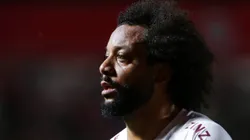 BUENOS AIRES, ARGENTINA - AUGUST 01: Marcelo of Fluminense looks on during the Copa CONMEBOL Libertadores round of 16 match between Argentinos Juniors and Fluminense at Diego Maradona Stadium on August 01, 2023 in Buenos Aires, Argentina. (Photo by Daniel Jayo/Getty Images)