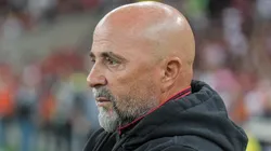 RJ - RIO DE JANEIRO - 05/07/2023 - COPA DO BRASIL 2023, FLAMENGO X ATHLETICO-PR - Jorge Sampaoli tecnico do Flamengo durante partida contra o Athletico-PR no estadio Maracana pelo campeonato Copa do Brasil 2023. Foto: Thiago Ribeiro/AGIF