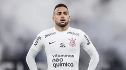 SP - SAO PAULO - 01/08/2023 - COPA SUL-AMERICANA 2023, CORINTHIANS X NEWELLS OLD BOYS - Maycon jogador do Corinthians durante partida contra o Newells Old Boys no estadio Arena Corinthians pelo campeonato Copa Sul-Americana 2023. Foto: Abner Dourado/AGIF