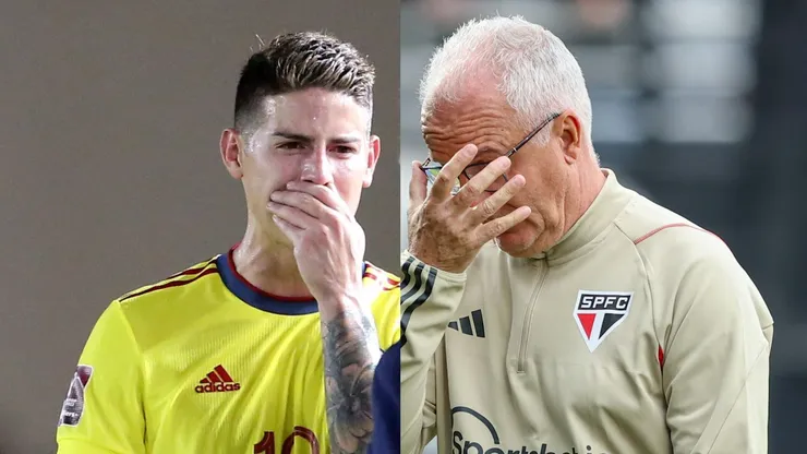 Foto: Getty Images/Edilzon Gamez e Agif/Marcello Zambrana - Dorival tem planos para Lucas e James