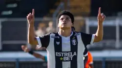 Foto: Andre Moreira - Emerson Urso marcou o primeiro gol do Resende