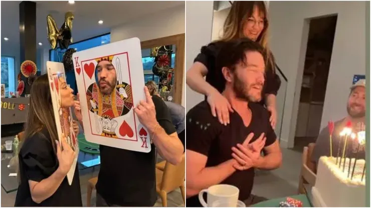 O aniversário que Kayle Cuoco fez para Tom Pelphrey (Foto: Reprodução Instagram @kaylecuoco)