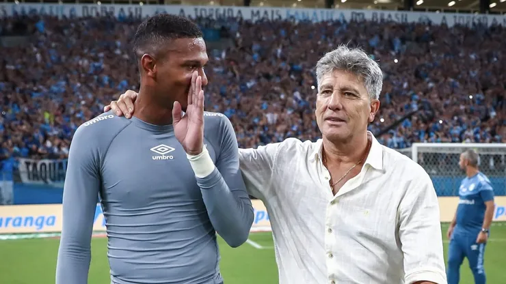 Foto: Lucas Uebel/Grêmio - Adriel teve problemas com Renato.