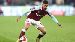 Lanzini nos tempos de West Ham (ING). Foto: Alex Pantling/Getty Images