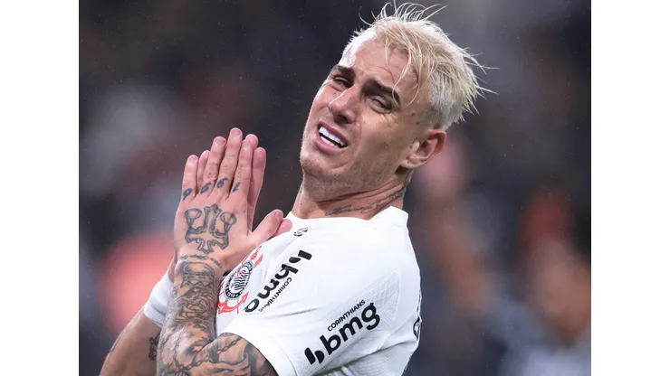 SP - SAO PAULO - 31/05/2023 - COPA DO BRASIL 2023, CORINTHIANS X ATLETICO-MG - Roger Guedes jogador do Corinthians durante partida contra o Atletico-MG no estadio Arena Corinthians pelo campeonato Copa do Brasil 2023. Foto: Ettore Chiereguini/AGIF