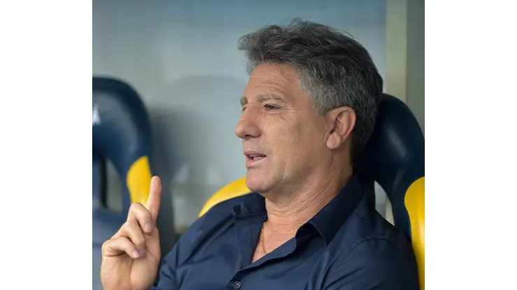 Brasileiro A 2019, Fluminense x Gremio -Renato Gaucho tecnico do Gremio durante partida contra o Fluminense no estadio Maracana pelo campeonato Brasileiro A 2019.