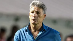 Foto: Fernanda Luz/AGIF - Renato Gaucho tecnico do Gremio durante partida contra o Santos no estadio Vila Belmiro pelo campeonato Brasileiro A 2023.