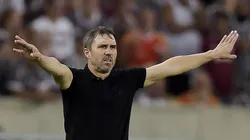 Foto: Alexandre Loureiro/AGIF - Eduardo Coudet tecnico do Internacional durante partida contra o Fluminense no estadio Maracana pelo campeonato Libertadores 2023.