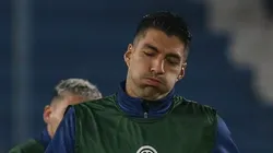 Uruguai - 02/08/2022 - COPA SUL-AMERICANA 2022, NACIONAL X ATLETICO-GO - Luis Suarez jogador do Nacional (URU) durante aquecimento para partida contra o Atletico-GO no estadio Parque Central pelo campeonato Copa Sul-Americana 2022. Foto: FocoUy/AGIF