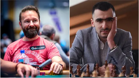 Daniel Negreanu (esquerda) e Avetik Grigoryan (direita) defenderam Alexandra Botez (Fotos: Katerina Lukina/PokerNews e Reprodução Instagram @gm_avetik)