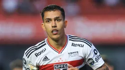SP - Sao Paulo - 28/08/2022 - BRASILEIRO A 2022, SAO PAULO X FORTALEZA - Igor Vinicius jogador do Sao Paulo durante partida contra o Fortaleza no estadio Morumbi pelo campeonato Brasileiro A 2022. Foto: Marcello Zambrana/AGIF