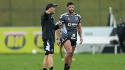 Foto: Pedro Souza/Atlético-MG - Coudet treinou Hulk na última temporada