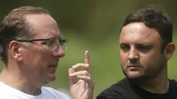 Foto: Flickr Oficial Botafogo FR/Vitor Silva - John Textor e André Mazzuco