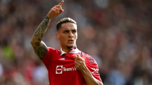 Foto: Shaun Botterill/Getty Images - Antony em campo pelo Manchester United