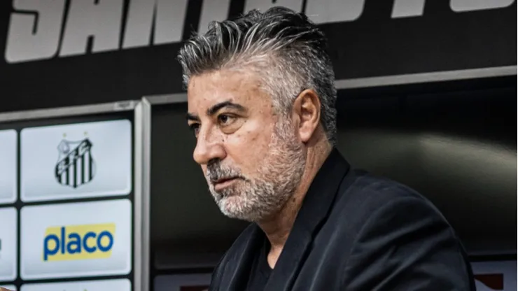 Foto: Raul Baretta/ Santos FC - Gallo assumiu há pouco tempo o cargo de Falcão