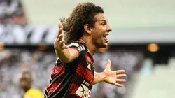 Titular no Panathinaikos, o atleta abriu o placar de uma goleada por 4 a 1 no Campeonato Grego. Foto: Kely Pereira/AGIF