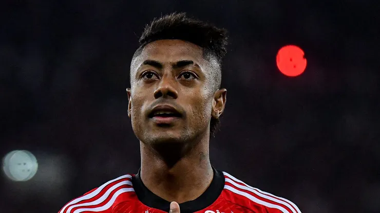 RJ - RIO DE JANEIRO - 05/07/2023 - COPA DO BRASIL 2023, FLAMENGO X ATHLETICO-PR - Bruno Henrique jogador do Flamengo comemora seu gol durante partida contra o Athletico-PR no estadio Maracana pelo campeonato Copa do Brasil 2023. Foto: Thiago Ribeiro/AGIF