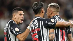 MG - BELO HORIZONTE - 13/05/2023 - BRASILEIRO A 2023, ATLETICO-MG X INTERNACIONAL - Vargas jogador do Atletico-MG comemora seu gol durante partida contra o Internacional no estadio Mineirao pelo campeonato BRASILEIRO A 2023. Foto: Gilson Junio/AGIF