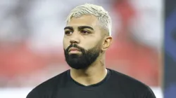 RIO DE JANEIRO, BRAZIL - MAY 27: Gabriel Barbosa of Flamengo wears a shirt that reads "With racism there is no game" in support of Vinicius Junior player of Real Madrid during a match between Flamengo and Cruzeiro as part of Brasileirao 2023 at Maracana Stadium on May 27, 2023 in Rio de Janeiro, Brazil. (Photo by Wagner Meier/Getty Images)