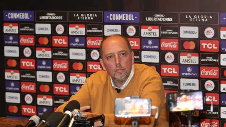 Foto: Ricardo Duarte/Internacional/Divulgação - Barcellos: presidente do Inter ficou na bronca com a arbitragem