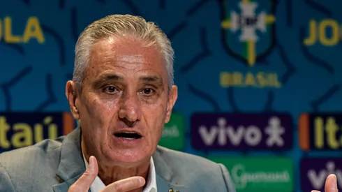 RJ – Rio de Janeiro – 07/11/2022 – CONVOCACAO SELECAO BRASILEIRA – Tite tecnico da Selecao Brasileira anuncia a lista com os 26 nomes convocados para disputar a Copa do Mundo de 2022 no Catar, nesta segunda feira (07), no auditorio da sede da CBF, na zona oeste do Rio de Janeiro. Foto: Thiago Ribeiro/AGIF
