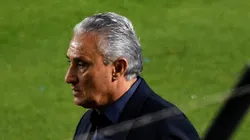 SP - Sao Paulo - 16/11/2021 - ELIMINATORIAS COPA DO MUNDO 2022, ARGENTINA X BRASIL - Tite tecnico do Brasil durante partida contra o Argentina no estadio San Juan del Bicentenario pelo campeonato Eliminatorias Copa do Mundo 2022. Foto: FotoBaires/AGIF