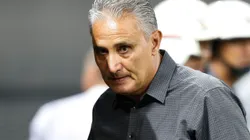 SAO PAULO, BRAZIL - OCTOBER 15: Tite, head coach of Corinthians, looks on during the match between Corinthians and Goias for the Brazilian Series A 2015 at Arena Corinthians stadium on October 15, 2015 in Sao Paulo, Brazil. (Photo by Alexandre Schneider/Getty Images)