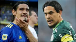 Foto: Daniel Jayo/Pedro H. Tesch/Getty Images - Boca Juniors e Palmeiras nas semifinais da Libertadores 2023