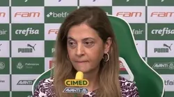 Foto: Reprodução TV Palmeiras/FAM/YouTube - Leila Pereira revolta torcida do Palmeiras