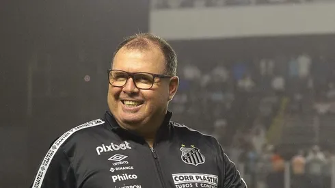 SP - Santos - 13/07/2022 - COPA DO BRASIL 2022 - SANTOS X CORINTHIANS - Marcelo Fernandes tecnico interino do Santos durante partida contra o Corinthians no estadio Vila Belmiro pelo campeonato Copa do Brasil 2022. Foto: Fernanda Luz/AGIF